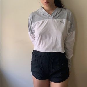 Puma women’s cropped hoodie